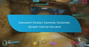 Overwatch Paraları: Kozmetik, Kostümler, Spreyler Üzerine Harcama